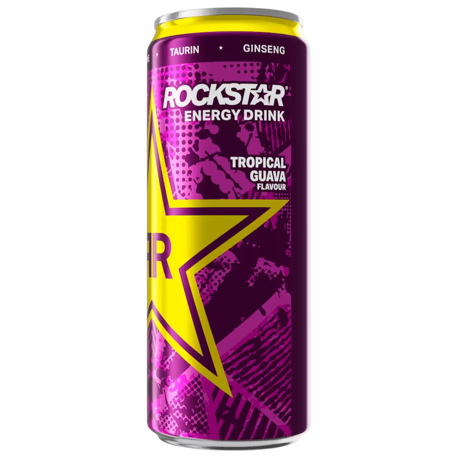 Rockstar Energy Drink Tropical Guava 250ml MHD 15.08.2024