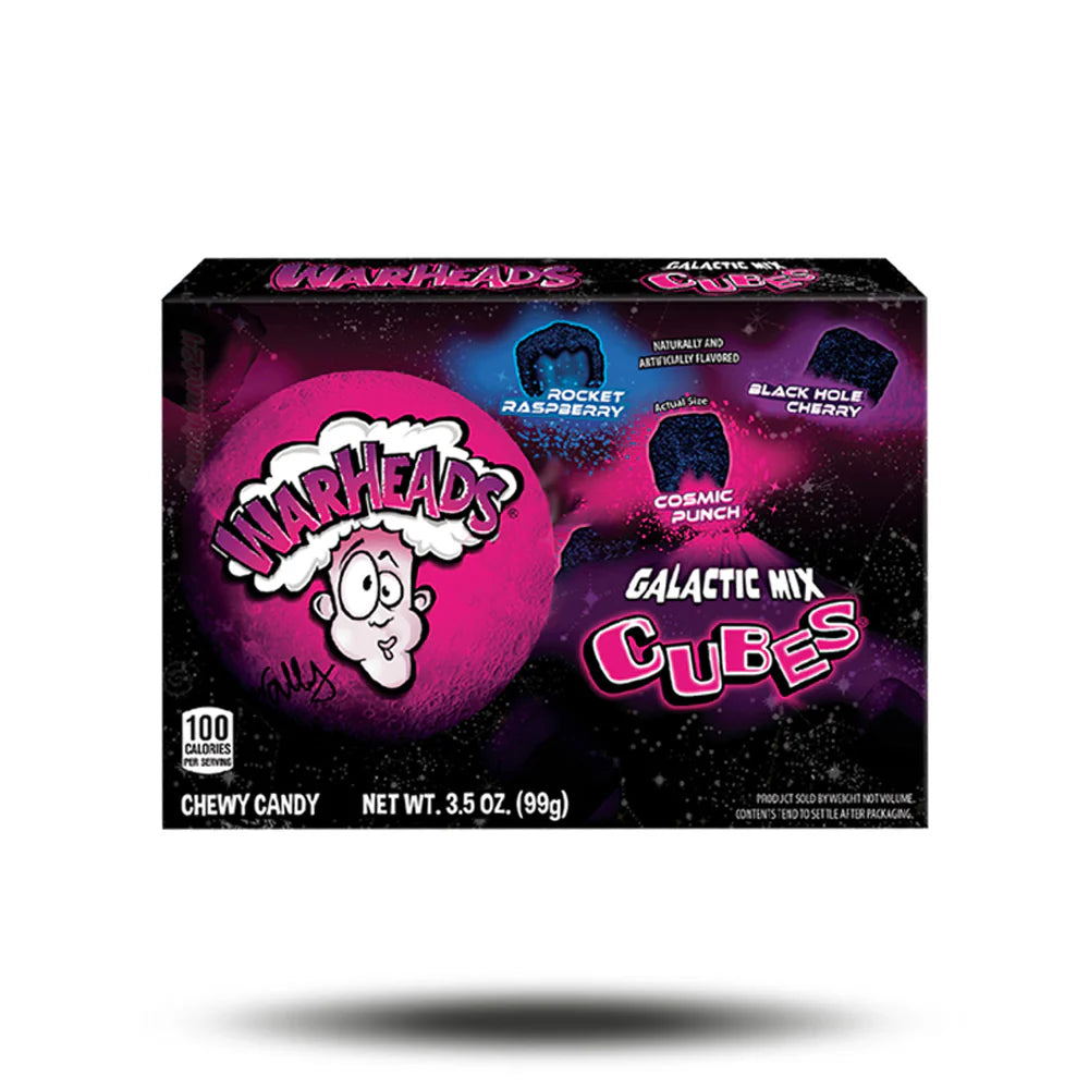 Warheads Galactic Mix Cubes 99g MHD 21.05.2025