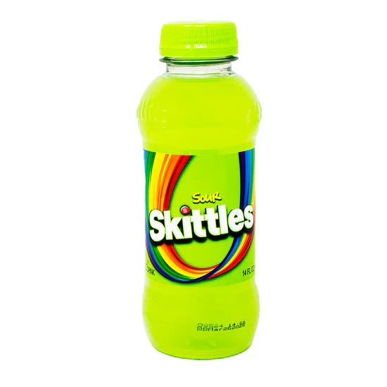 Skittles Juice Original Sour Drink Grün 414ml MHD 23.02.25