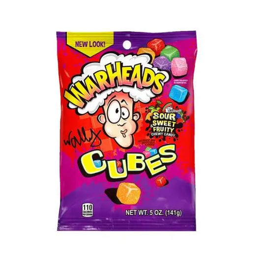 Warheads Cubes Sour Sweet & Fruity 141g MHD 10.04.2025