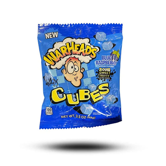 Warheads Cubes Blue Raspberry 99g MHD 11.07. 2025