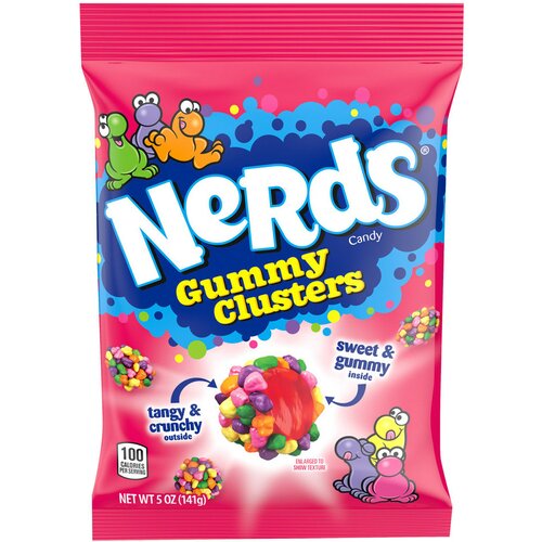 Wonka Nerds Gummy Clusters 141g